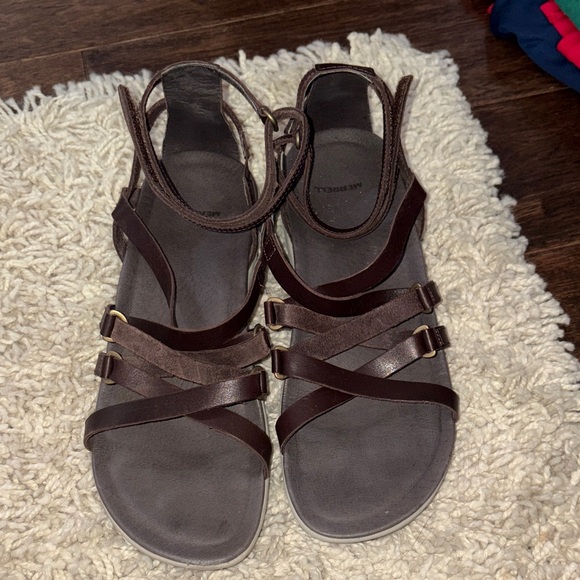 Merrell brown strapy sandals - Picture 2 of 5